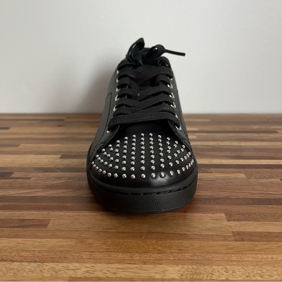 NIB Maje Flowstuds Leather Studded Trainer Sneakers - Picture 10 of 16